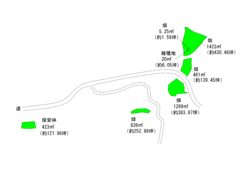 吉野川市山川町忌部山1番1,2番 他 画像15 吉野川市山川町忌部山1番1,2番 他 画像15